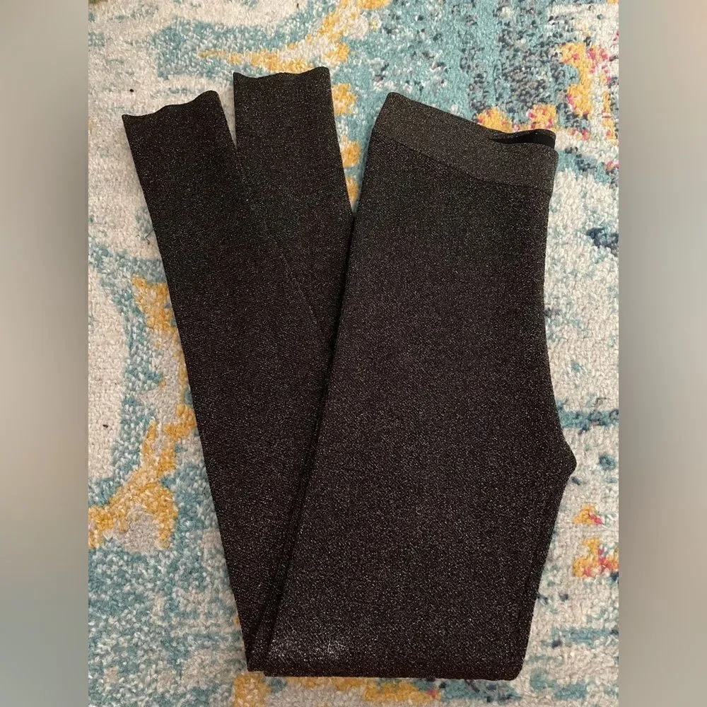 J. McLaughlin Leggings w/Metallic Flecks S